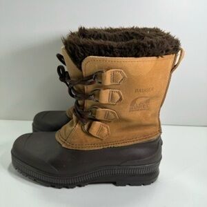Sorel Women’s Boots sz 8 Vintage Badger Waterproof Leather #G627
